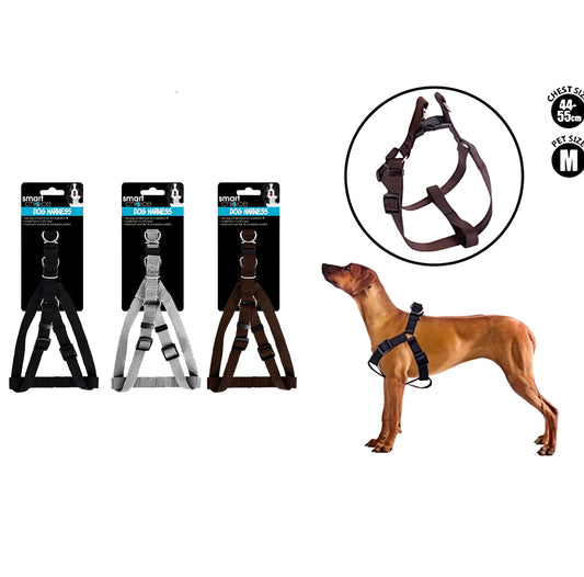 SMART CHOICE Dog harness MEDIUM 44CM-55CM Assorted Colours