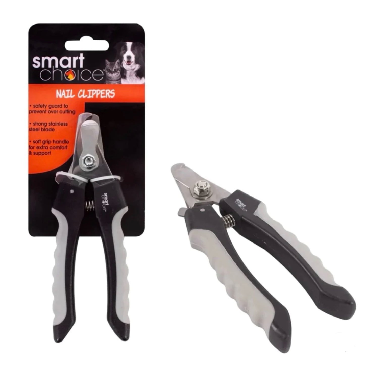 SMART CHOICE Pet Grooming Nail Clippers Assorted Colours
