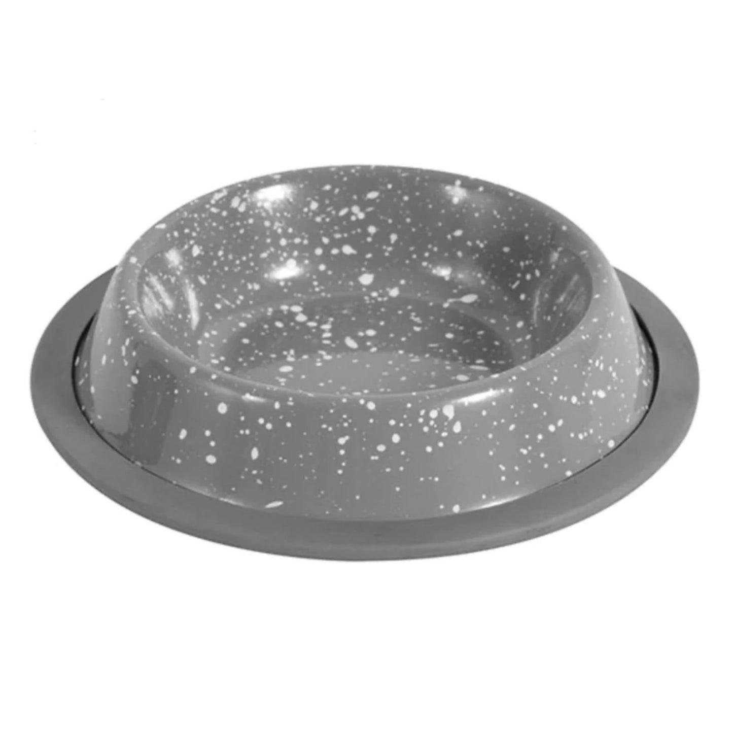 SMART CHOICE Speckled Stainless Steel Pet Bowl 180ML