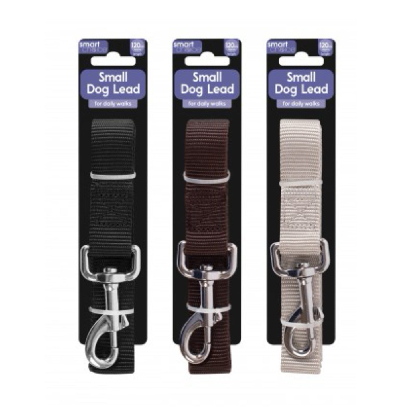 SMART CHOICE SMALL 1.2M Dog Lead Assorted Colours