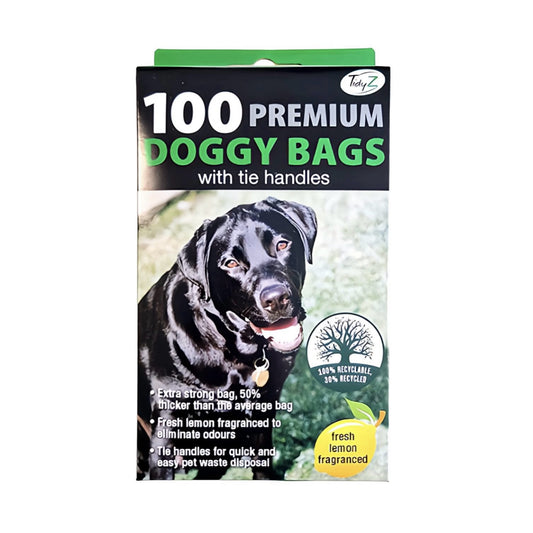 TIDYZ PREMIUM EXTRA STRONG DOGGY BAGS 100 PACK